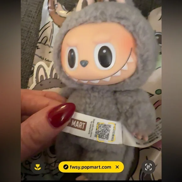 Authentic Pop Mart Labubu Exciting Macaron Sesame Bean New - Picture 5 of 5